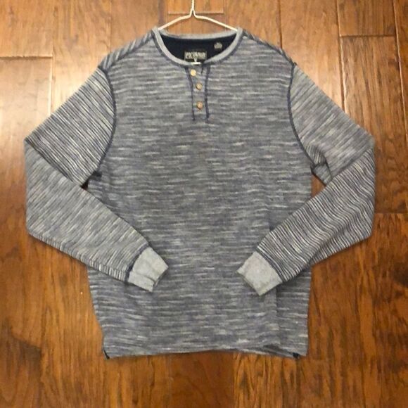 Navy sweater with buttons  - Picture 1 of 2